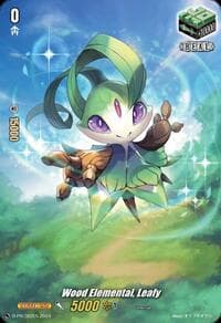 Wood Elemental, Leafy - D Promo Cards - Cardfight Vanguard card