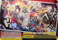 "The Path" to Resolution (JJR) (Silver Stamp) - JoJo's Bizarre Adventure: Golden Wind - Weiss Schwarz card