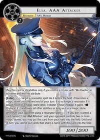 Elsa, AAA Attacker - Thoth of the Trinity - Force of Will card