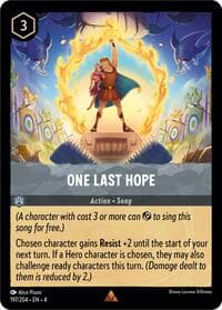 One Last Hope - Ursula's Return - Disney Lorcana card