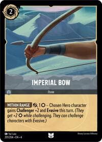 Imperial Bow - Ursula's Return - Disney Lorcana card