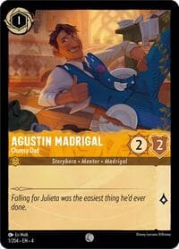 Agustin Madrigal - Clumsy Dad - Ursula's Return - Disney Lorcana card