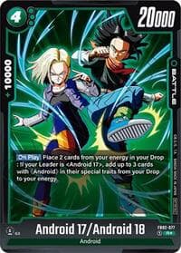 Android 17/Android 18 - FB02-077 (Tournament Pack 02) - Tournament and Championship Promos - Dragon Ball Super: Fusion World card