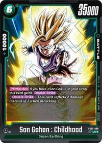 Son Gohan : Childhood - FB02-088 (Tournament Pack 02) - Tournament and Championship Promos - Dragon Ball Super: Fusion World card
