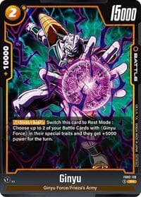 Ginyu - FB02-110 (Tournament Pack 02) - Tournament and Championship Promos - Dragon Ball Super: Fusion World card