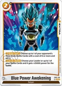 Blue Power Awakening - FB02-136 (Tournament Pack 02) - Tournament and Championship Promos - Dragon Ball Super: Fusion World card