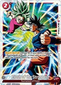 Clash of the Strongest - FB02-034 (Tournament Pack -Winner- 02) - Tournament and Championship Promos - Dragon Ball Super: Fusion World card