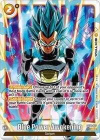 Blue Power Awakening - FB02-136 (Tournament Pack -Winner- 02) - Tournament and Championship Promos - Dragon Ball Super: Fusion World card