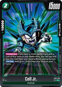 Cell Jr. - FB02-085 (Championship Pack 01) - Tournament and Championship Promos - Dragon Ball Super: Fusion World card