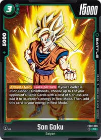Son Goku - FB02-086 (Championship Pack 01) - Tournament and Championship Promos - Dragon Ball Super: Fusion World card