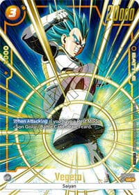 Vegeta - FB02-132 (Championship Pack 01) (Gold) - Tournament and Championship Promos - Dragon Ball Super: Fusion World card