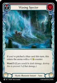 Waxing Specter - Blitz Deck: Part the Mistveil - Enigma - Flesh and Blood TCG card