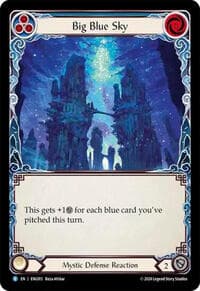 Big Blue Sky - Blitz Deck: Part the Mistveil - Enigma - Flesh and Blood TCG card
