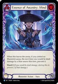 Essence of Ancestry: Mind - Blitz Deck: Part the Mistveil - Enigma - Flesh and Blood TCG card