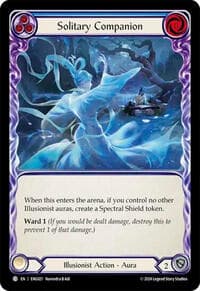 Solitary Companion - Blitz Deck: Part the Mistveil - Enigma - Flesh and Blood TCG card
