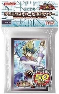 Imported Yu-Gi-Oh! Duelist Card Protectors - ZEXAL Kite Tenjo (50-Pack) - Konami Card Sleeves - Card Sleeves card