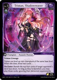 Tristan, Shadowreaver - Mercurial Heart - Grand Archive TCG card