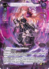 Tristan, Shadowreaver (CUR) - Mercurial Heart - Grand Archive TCG card