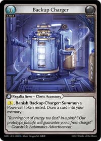 Backup Charger - Mercurial Heart - Grand Archive TCG card