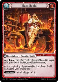 Blast Shield - Mercurial Heart - Grand Archive TCG card