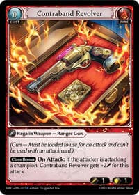 Contraband Revolver - Mercurial Heart - Grand Archive TCG card