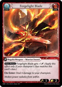 Forgelight Blade - Mercurial Heart - Grand Archive TCG card