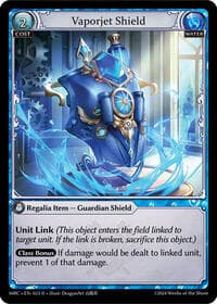 Vaporjet Shield - Mercurial Heart - Grand Archive TCG card