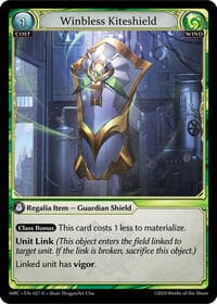 Winbless Kiteshield - Mercurial Heart - Grand Archive TCG card