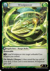 Windpiercer - Mercurial Heart - Grand Archive TCG card