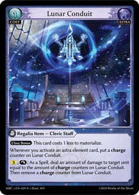 Lunar Conduit - Mercurial Heart - Grand Archive TCG card