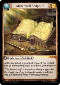 Alchemical Scripture - Mercurial Heart - Grand Archive TCG card