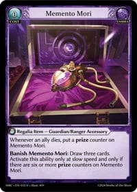 Memento Mori - Mercurial Heart - Grand Archive TCG card