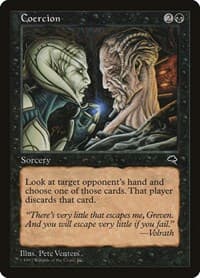 Coercion - Tempest - Magic: The Gathering card