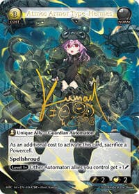 Atmos Armor Type-Hermes (CSR) - Mercurial Heart - Grand Archive TCG card