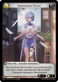 Automaton Drone - Mercurial Heart - Grand Archive TCG card
