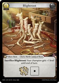 Blightroot - Mercurial Heart - Grand Archive TCG card