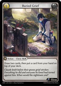 Buried Grief - Mercurial Heart - Grand Archive TCG card