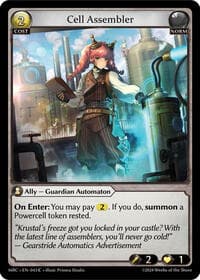 Cell Assembler - Mercurial Heart - Grand Archive TCG card