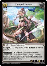Charged Hunter - Mercurial Heart - Grand Archive TCG card