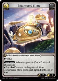 Engineered Slime - Mercurial Heart - Grand Archive TCG card