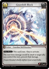 Gearshift Block - Mercurial Heart - Grand Archive TCG card