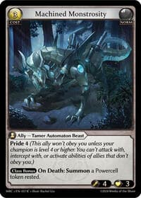 Machined Monstrosity - Mercurial Heart - Grand Archive TCG card