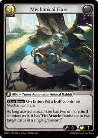 Mechanical Hare - Mercurial Heart - Grand Archive TCG card