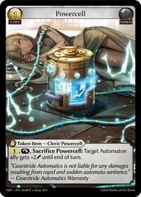 Powercell (64B) - Mercurial Heart - Grand Archive TCG card