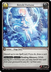 Retold Fortune - Mercurial Heart - Grand Archive TCG card