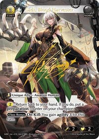 Sadi, Blood Harvester (CSR) - Mercurial Heart - Grand Archive TCG card