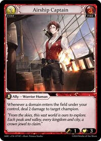 Airship Captain - Mercurial Heart - Grand Archive TCG card