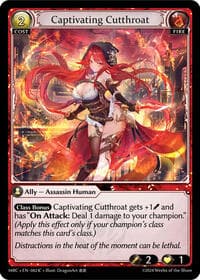 Captivating Cutthroat - Mercurial Heart - Grand Archive TCG card