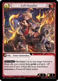 Cell Handler - Mercurial Heart - Grand Archive TCG card