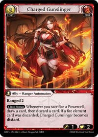 Charged Gunslinger - Mercurial Heart - Grand Archive TCG card